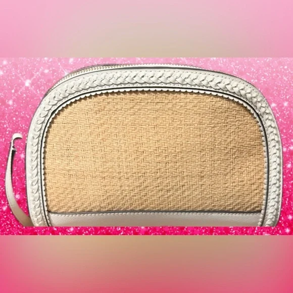 Kate Spade Reiley Straw Dome Crossbody Bag
NWOT Combo Raffia & Saffiano Leather - Picture 6 of 17